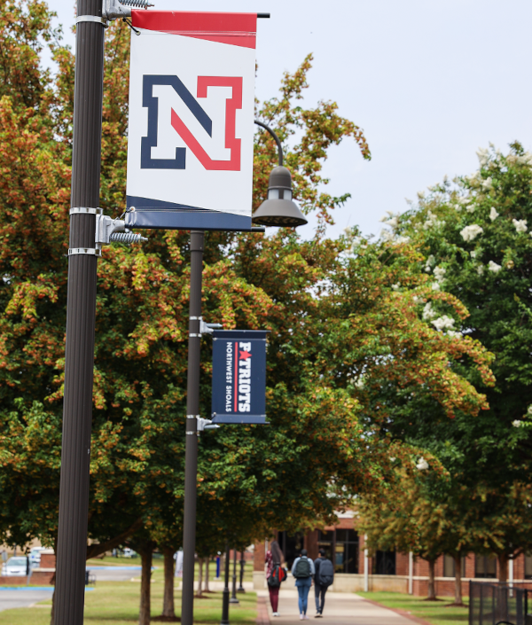 A photograph of the Northwest Shoals campus.